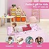 Kids Sleeping Bag Nap Mat with Removable Pillow and Blanket,Extra Thick Large 2 in 1 Slumber Bags for Boys Girls,Toddler Nap Mat for Preschool Daycare Travel Camping #5