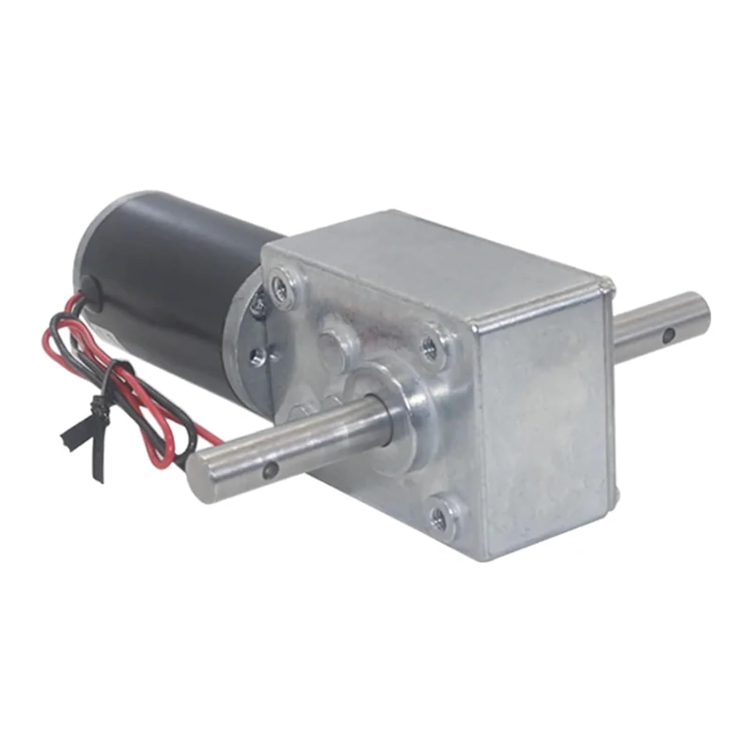 12v 24v Automatic Clothes Hanger Worm Gear dc Reducer Motor self-Locking Motor (Color : 80 RPM, Size : 12V)