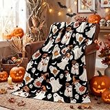 Artoid Mode Kürbisse Fledermaus Geister Halloween 125x150 cm Flanell Decke