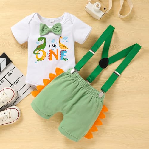 Image of Baby Boys 1st Birthday Cake Smash Outfit Hungry Caterpillar Bodysuit Bloomers Adjustable Y Back Suspenders Clothes Set