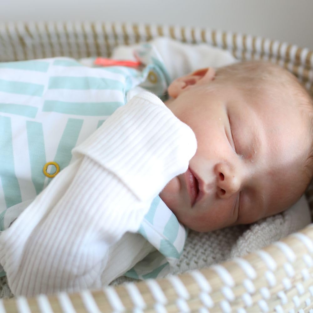 Folk & Thread Organic 0.5 tog Sleeping Bag Newborn, Whitby, 0-3 Months - Image 4