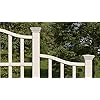 Vita Regency Vinyl Trellis 107 L x 95 H White Privacy Screen for Climbing Plants & Vines, BPA & Phthalate-Free PVC, Durable Outdoor Lattice, Easy Installation, Garden Decor