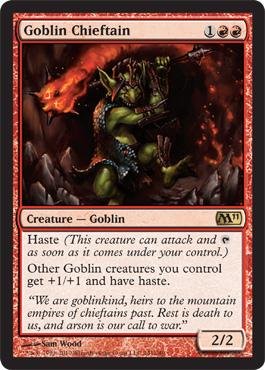 Magic: the Gathering - Goblin Chieftain - Magic 2011
