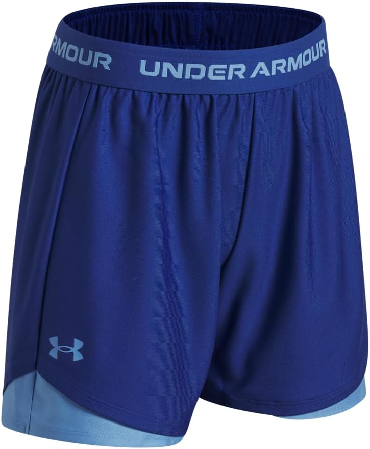 Under Armour Girls Tech Play Up 5 Inch Shorts - Image 3