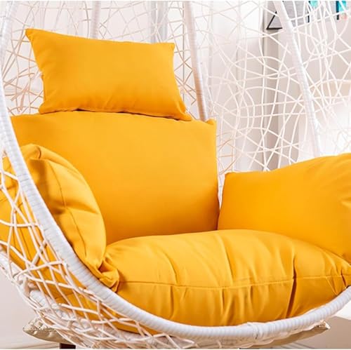 Image of Egg Chair Cushion Replacement Cover, Hanging Hammock Cushion Covers with Zipper (no Padding)(E)
