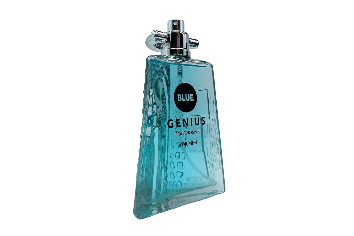 9 O'CLOCK Genius Blue Men's Cologne 3.4 Fl. Oz. Eau de Parfum Spray (IMPRESSION PERFUME) - Image 2
