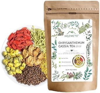 HQZMCTE Natural Herbal tea Healthy tea Cassia Seed Flower Tea 150g Eyesight Blood pressure lowering Lipid lowering, Green Food