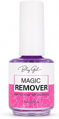 Magic Nail Gel Remover | Quick Removal, No Soaking Needed, 3 Minute Application, Easy to Use, Nail Care