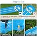 Jasonwell Slip and Slide Lawn Waterslide - 20Ft Heavy Duty Lawn Slip Water Slide for Kids Adults with Splash Sprinkler N 3 Bodyboards Backyard Summer Outside Outdoor Water Play Toys (Race-3Lanes)