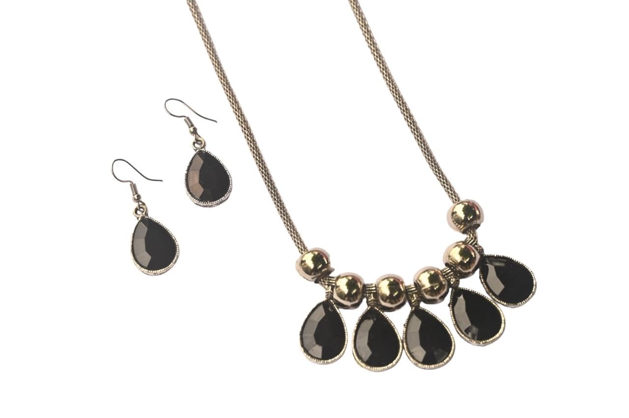 See full amazon price history chart for SPARKLE LUXURY Oxidised Jewellery Set with Necklace and Earrings, Black and Silver Tone SPARKLE LUXURY Oxidised Jewellery Set with Necklace and Earrings, Black and Silver Tone (B0DDGZBJFG) Amazon Price History, Amazon Price Tracker