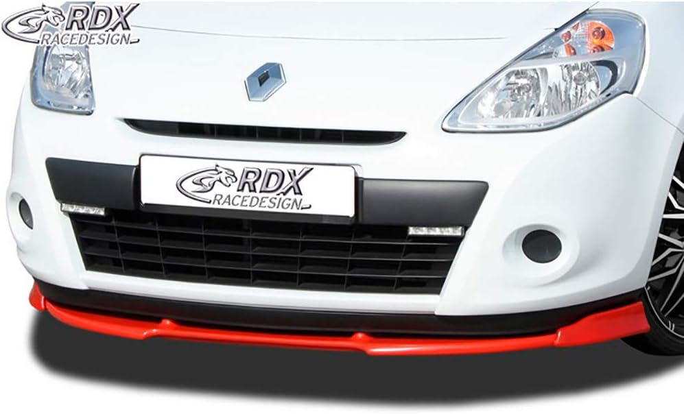 RDX Front Spoiler VARIO-X Clio 3 Phase 2 not RS Front Lip Splitter