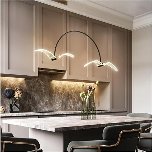 Lustre d'art suspendu pour salle à manger et cuisine contemporaine