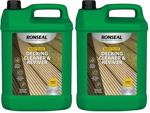 Image of Ronseal DC Decking Cleaner 5 Litre (Pack of 2)