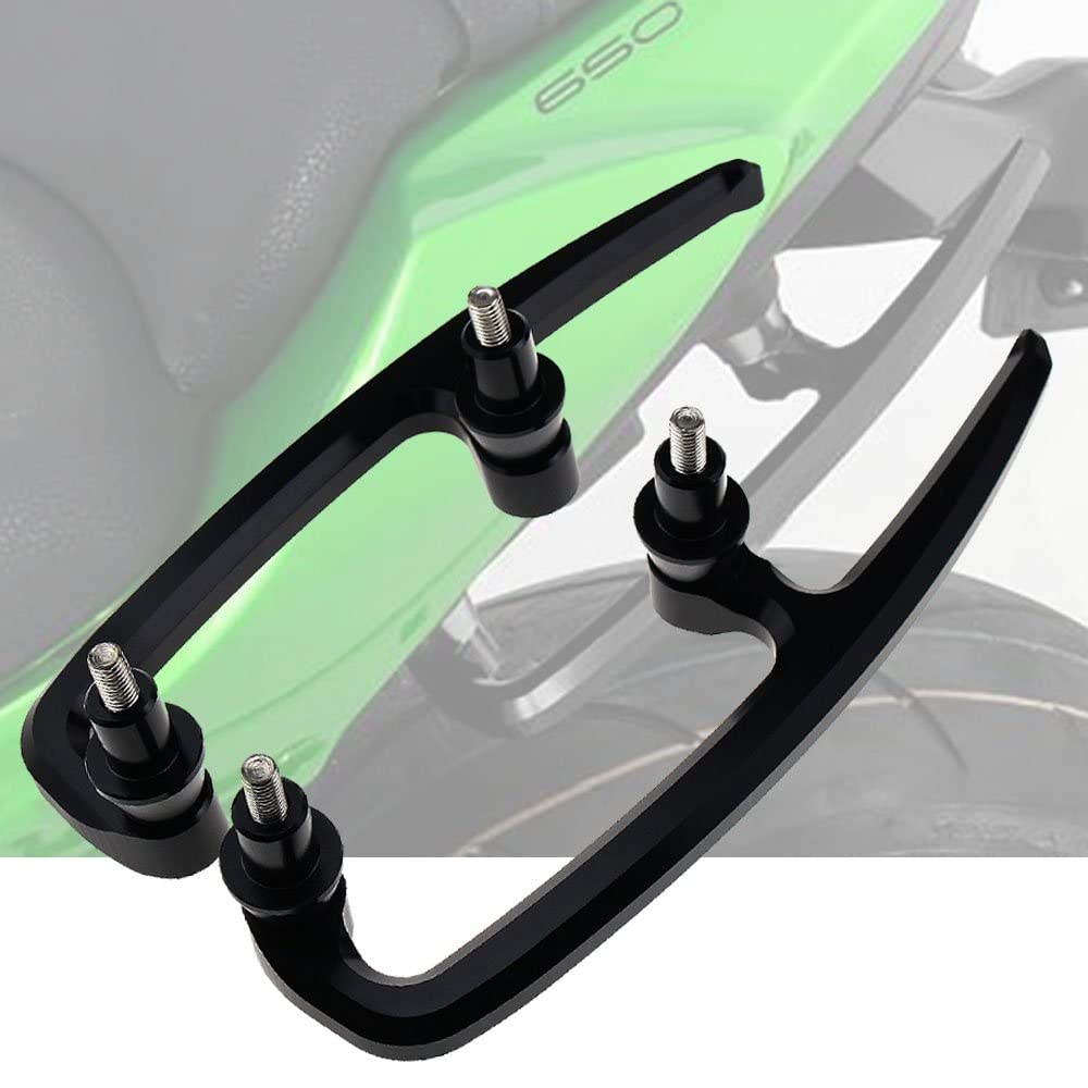 Poignée Passager Pour Kawasaki Z650 2017-2018 - CNC Aluminium, Noir Ou Vert - Sécurité Et Confort
