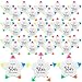 Chivertion 30 Pcs Inspirational Highlighters Bulk Multicolor Star Pens Brush Tip Highlighters 5 Colors Markers Bulk Testing Motivation Gifts for Students