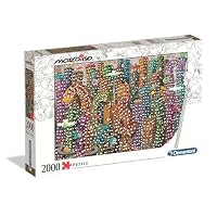 Clementoni - 31737 Jigsaw Puzzle 1500 Pieces for Adults and Teenagers, Mordillo Comics Theme, Illustration The Painter, with Poster Included, Compact Box, Gift Idea for Men and Women, Made in Italy