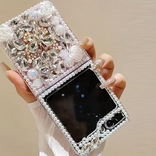 Coque Galaxy Z Flip6 blanche accessoire mode pour votre quotidien