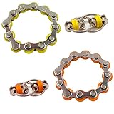 🕸1.【KUGELSICHER DESIGN】Die Edelstahl-Spaltringe und Kettenglieder werden nie korrodieren oder brechen, und die Silikon-O-Ringe sorgen für zusätzliche Textur und Griffigkeit und werden nie verblassen In Farbe.