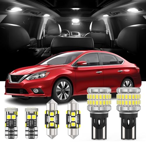 Kit de luces LED interiores y luces de retroceso para Nissan Sentra