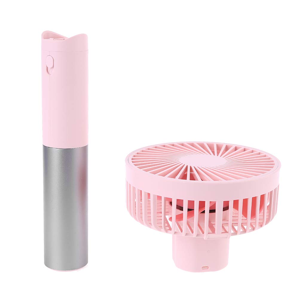 Ventilateur de refroidissement personnel d'extérieur à 3 vitesses - Portable - Outil de refroidissement USB - Cadeau d'été pour homme et femme