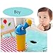 RUITASA Travel Potty, Urinal Emergency Toilet, Children's Emergency Toilet, Portable Elephant Leakproof Urinal for Camping Car Travel and Kid Potty Pee Training (boy)