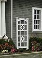 Milan 27"W x 56"H Vinyl Trellis