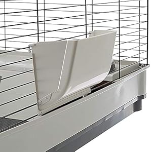 Ferplast Gabbia KROLIK LARGE per Conigli, Porcellini d'India e Piccoli Animali, con Casetta e Accessori Inclusi - immagine 3