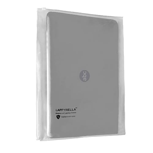 LappyRella Waterproof Cover For 15.6 Inch Laptop Dustproof Scratch Proof Translucent Zip Lock Pvc Bag,Transparent