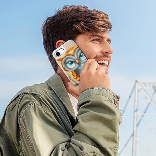 Étui portefeuille iPhone 16 hibou mignon en cuir à rabat - 7