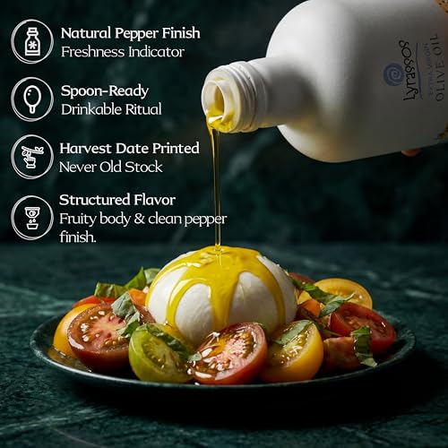 LYRASSOS Aceite de oliva extra virgen 500 ml miniatura 5