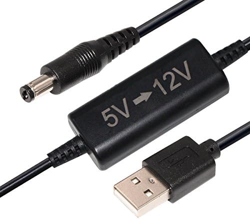 HeavenLights DC 5v to DC 12v Converter Step Up Voltage Converter DC - DC from 5V to 12V USB to 5.5 x 2.1mm
