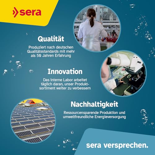 sera Raffy Vital Nature 1.000 ml (190 g) | Hauptfutter für Landschildkröten & Herbivore Reptilien | natürliche Sticks & Kräutertabletten mit Kräutern | Vitaminen & Mineralien