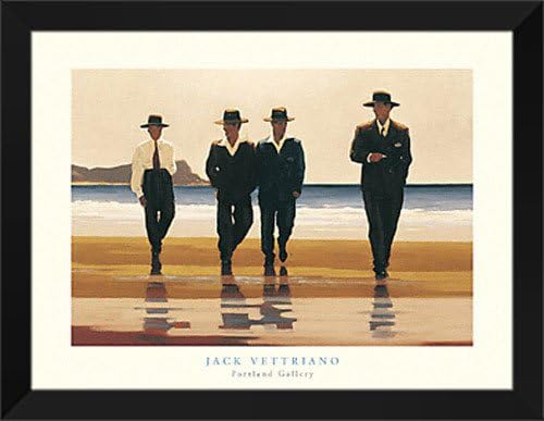 Jack Vettriano Framed Art Print 36x28 "The Billy Boys"