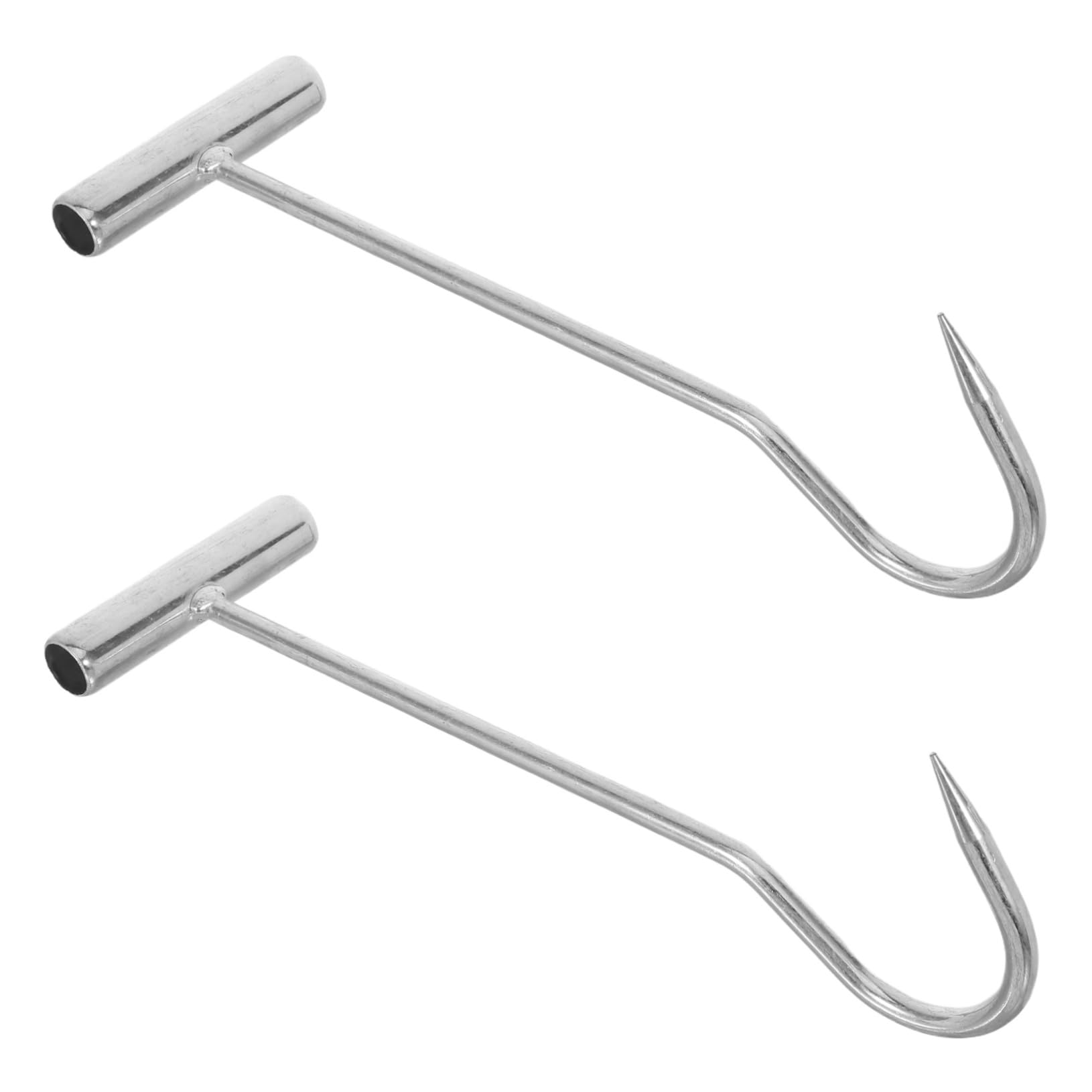 Elevador de tapa de alcantarilla de inoxidable PRETYZOOM con mango extractor robusto 8