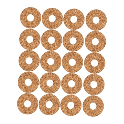 Toddmomy Guitar Pick Grip Protectors Violin Picks Grips Soft Cork for Performance