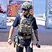 VOTAGOO GEAR Quick Release Tactical Vest, Airsoft Vests for Paintball, Adjustable Breathable Lightweight Vest