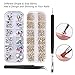 Makartt Nail Art Rhinestone Glue Gel Design Kit Nail Glue Rhinestone UV/LED Gel with Nail Art Gem Stones, 4 Boxes Glitter Sequins, 2 in 1 Nail Brush Rhinestone Picker and a Tweezers Nail DIY