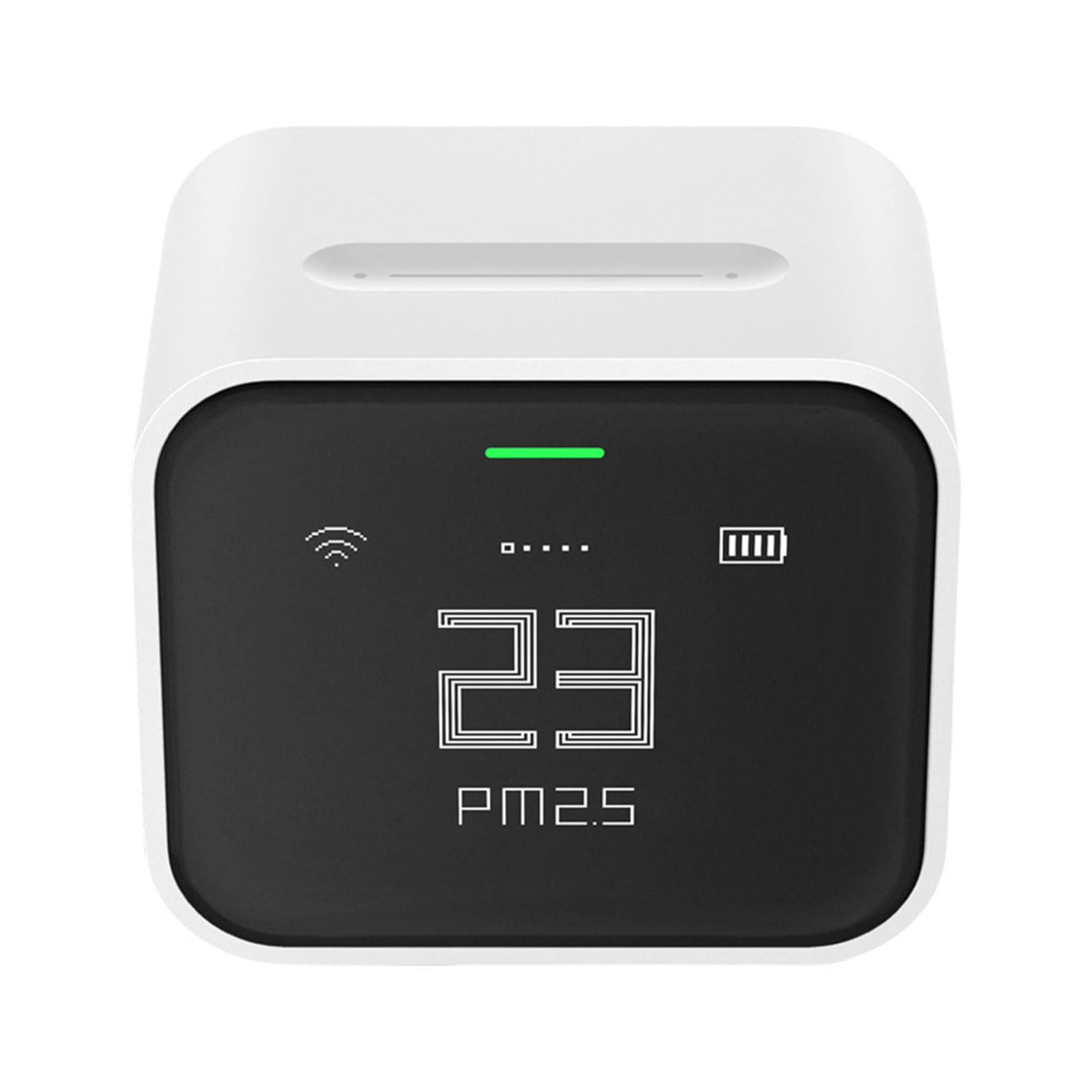 Medidor de aire doméstico con tamaño compacto y capacidad de múltiples parámetros para detector de aire portátil en entornos interiores
