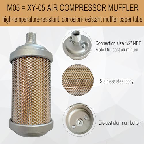 M05 XY-05 Air Compressor Muffler