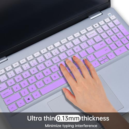 Protector de teclado para Dell 16 Plus 2025 Ombre Purple miniatura 5