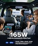 165W Car Charger USB C Fast Charger, Cigarette Lighter Adapter Fast Charging, PD/QC Car Charger Adapter for Dell XPS, MacBook, iPhone 17/16/15 Pro Max, Galaxy S25/S24, Pixel, Accessoire Voiture