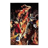 ワンピース アニメ ジグソーパズル 1000 ピース 大人用 子供用 木製 チャレンジングファミリーゲーム 人気 かわいい プレゼント (75x50cm) H156