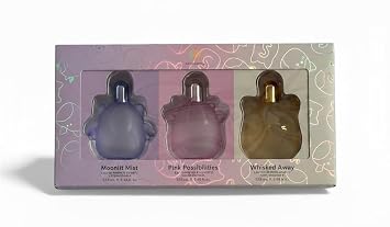 Moonlit Mist, Pink Possibilities, Whisked Away Eau de Parfum Mini Set, 3-Piece Fragrance Coffret Set, 0.42 oz Each