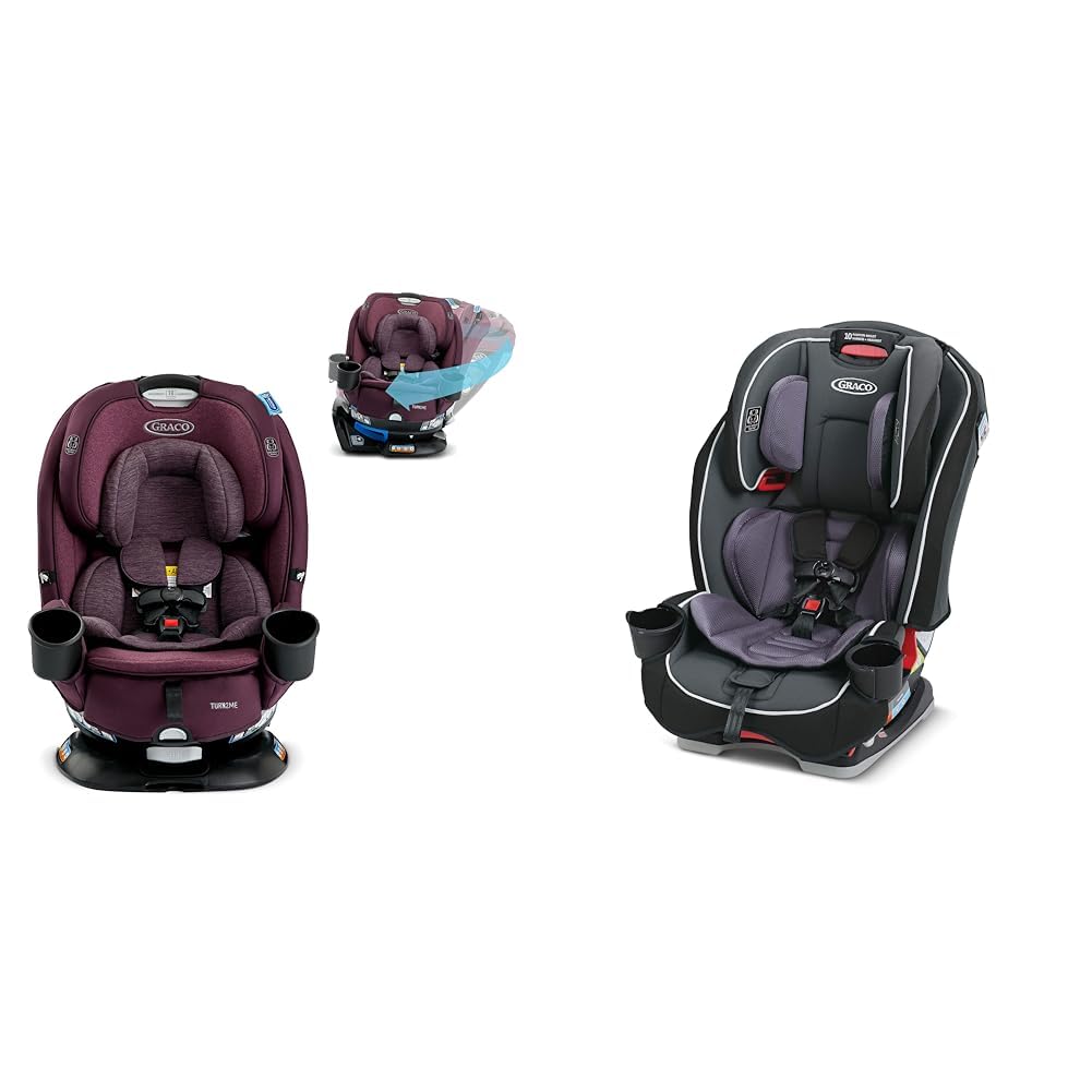 Graco® Turn2Me™ 3in1 Car Seat, London & Slimfit 3 in 1 Car Seat, Slim & Comfy