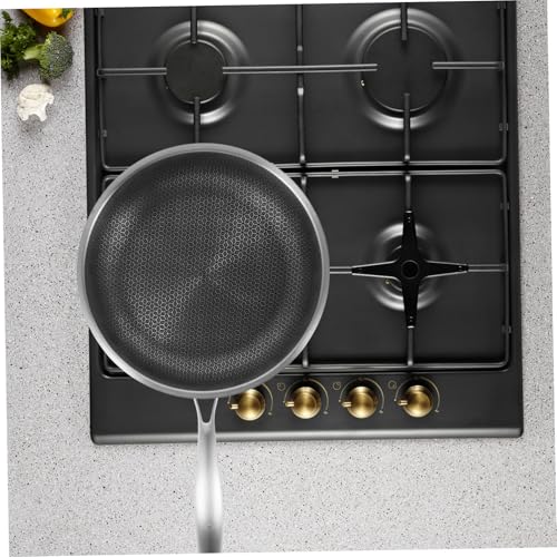 Wok de acero inoxidable Ciieeo antiadherente con panal miniatura 7
