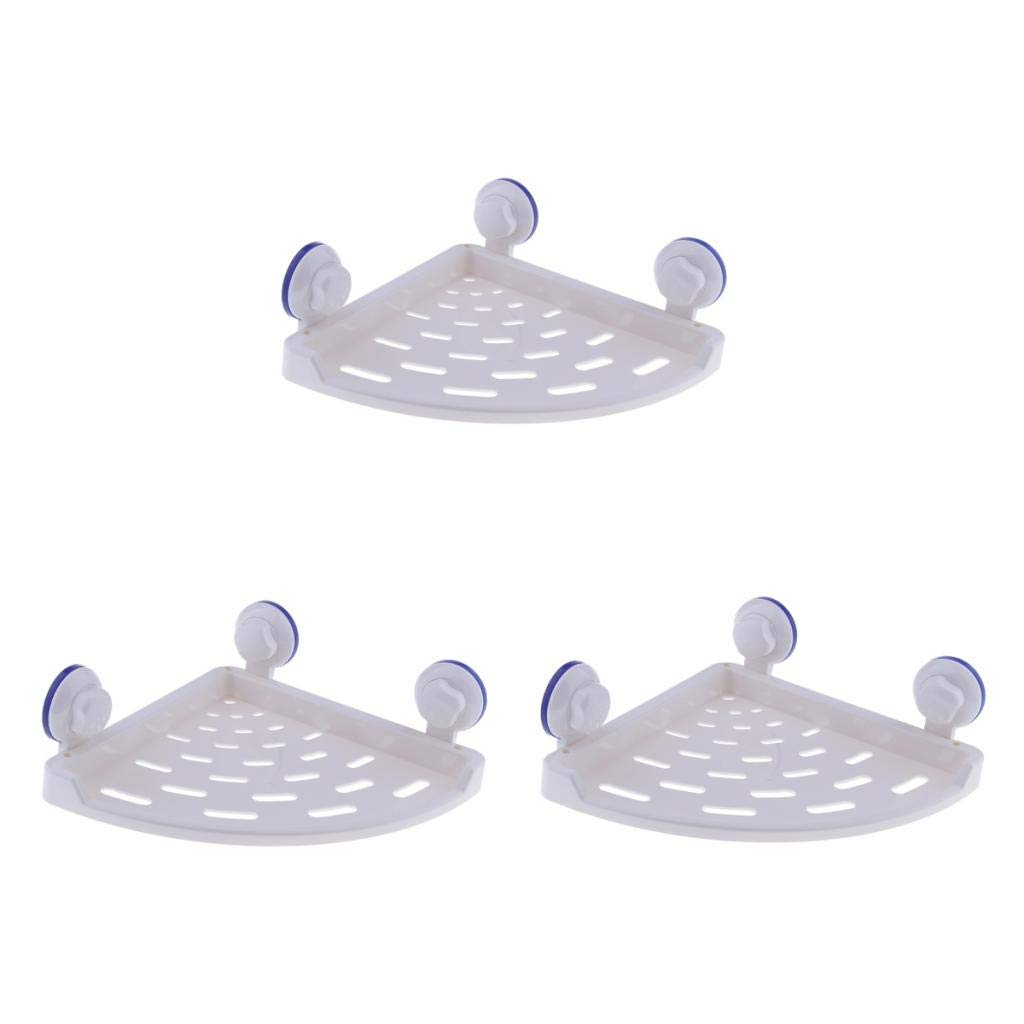 1 2 Tier Bath Rack Corner Shower Caddy Bathroom Organizer 1 Tier Triangular 4