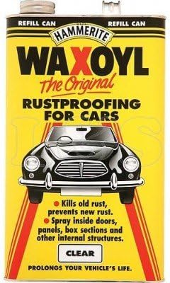 Hammerite Waxoyl Rustproofing Clear 5 Litre by Hammerite