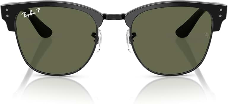 Amazon.com: Ray-Ban RBR0504S Clubmaster Reverse Sunglasses, Black Amazon.com: Ray-Ban RBR0504S Clubmaster Reverse Sunglasses, Black