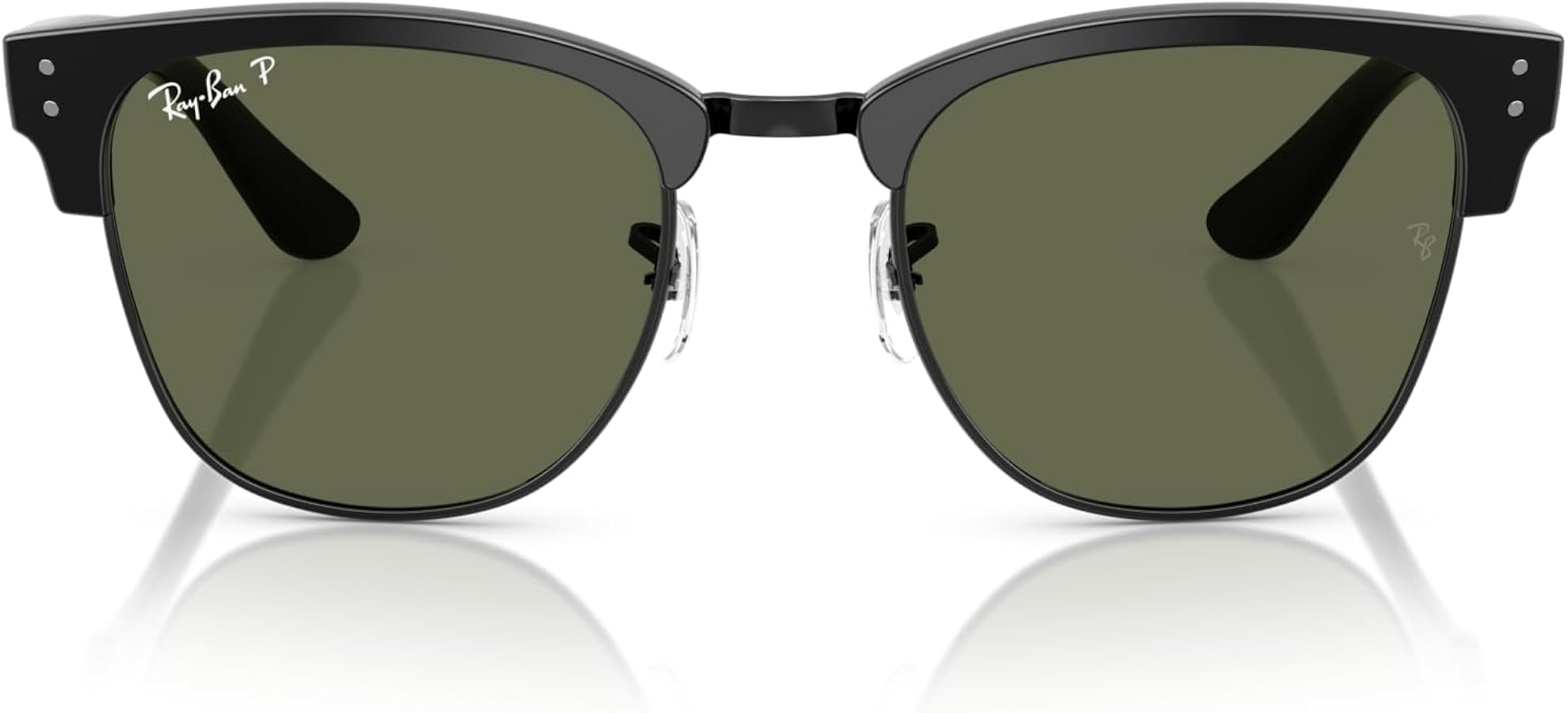 Amazon.com: Ray-Ban RBR0504S Clubmaster Reverse Sunglasses, Black
