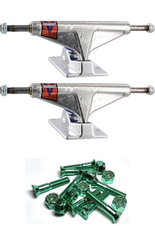 Venture Trucks Polished V-Hollow Silver Skateboard Trucks - 5.0